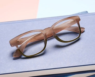 Peepers Readers - Waverly - Chai Horn/Green