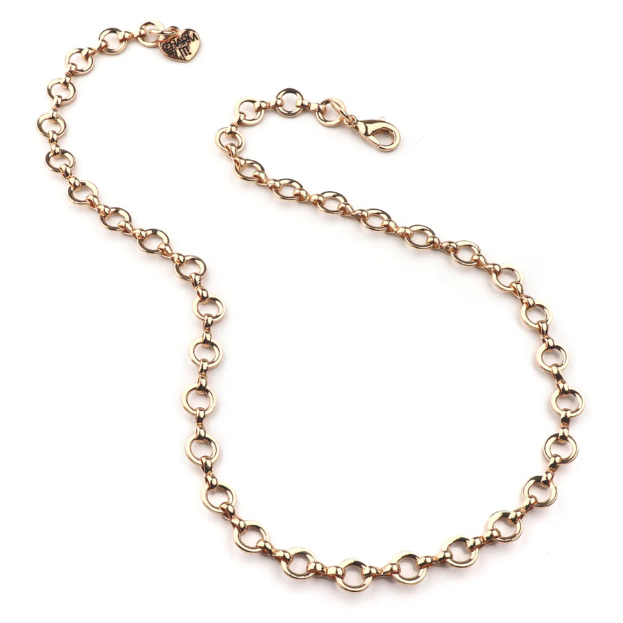 Charm It! Gold Chain Choker Necklace