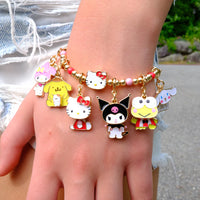 Charm It!  Gold Classic Swivel Hello Kitty © Charm