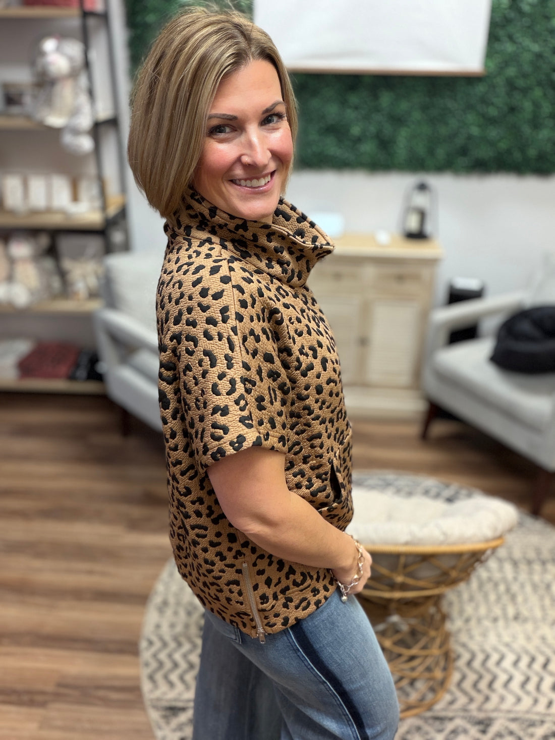 Wild Side Half Zip Pullover