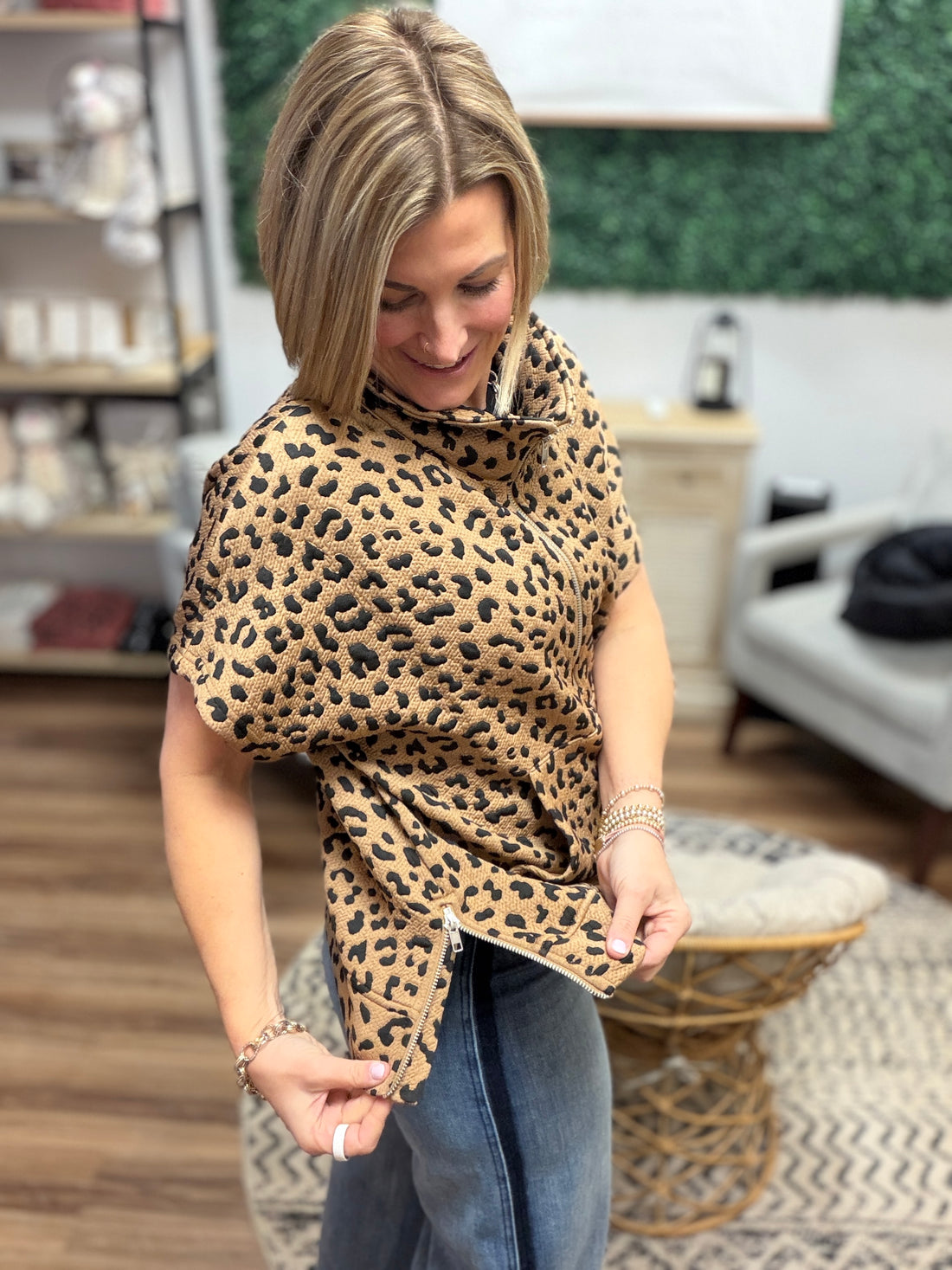 Wild Side Half Zip Pullover