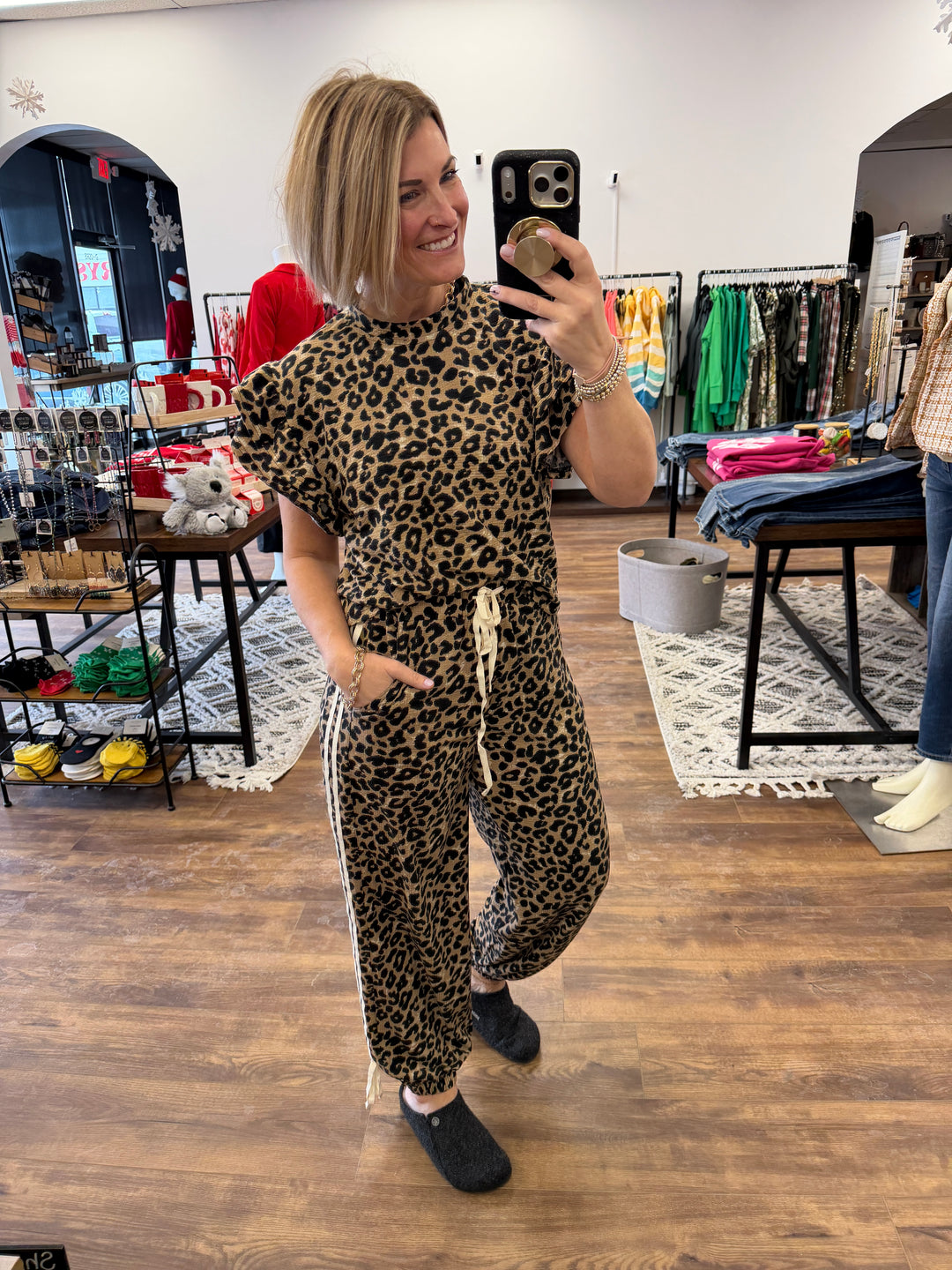 Let’s Roam Waffle Jogger Pants