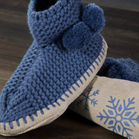 Snowflake Bootie Slippers