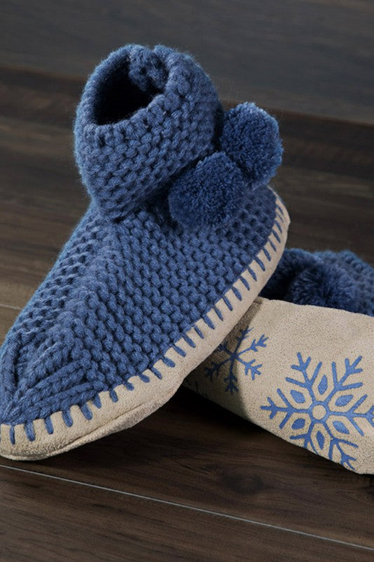 Snowflake Bootie Slippers