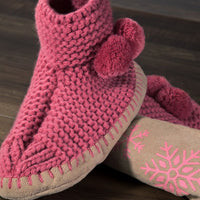 Snowflake Bootie Slippers