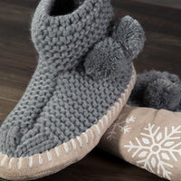 Snowflake Bootie Slippers