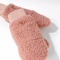 Sherpa Pop-Top Mittens