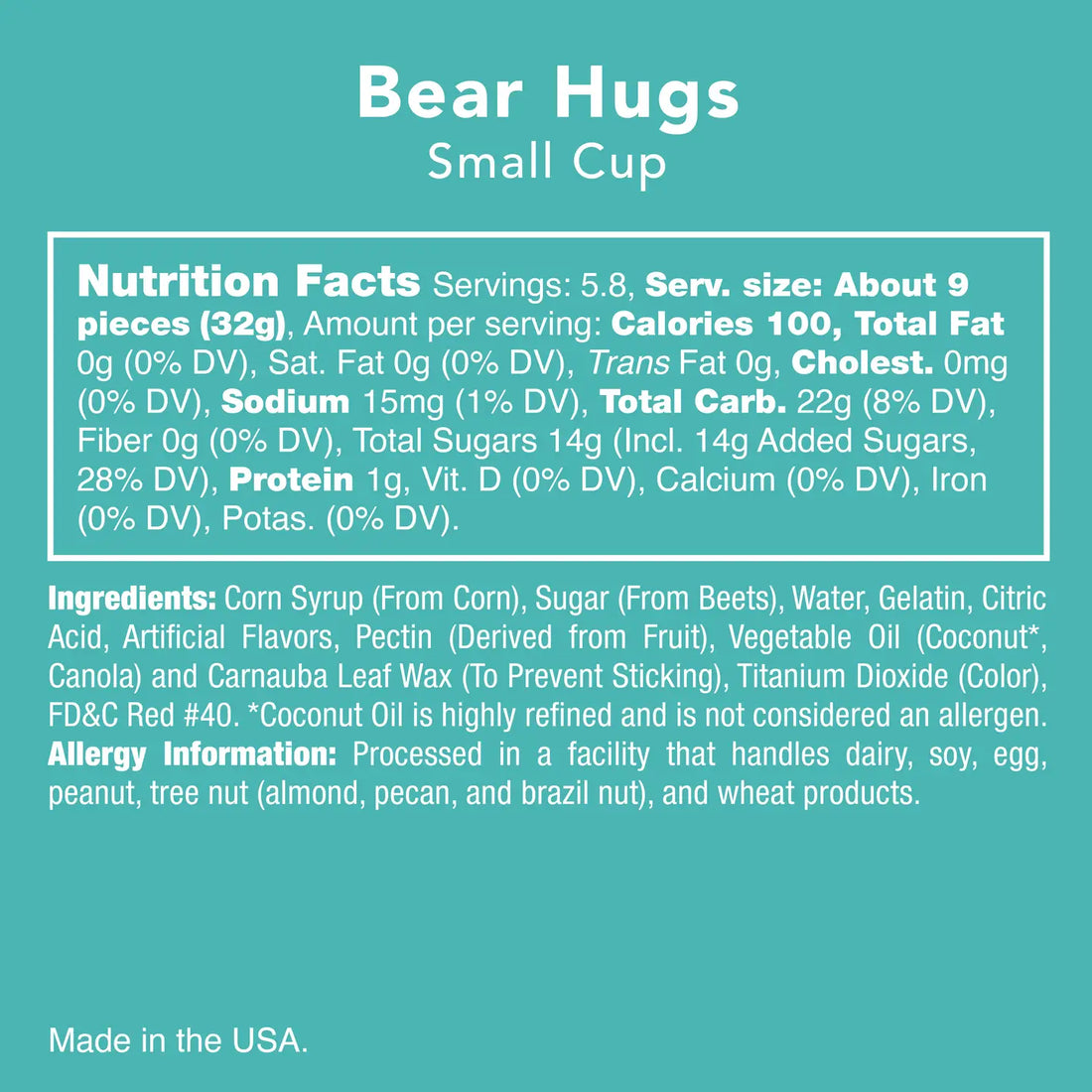 Candy Club® Bear Hug - Gummy Bears