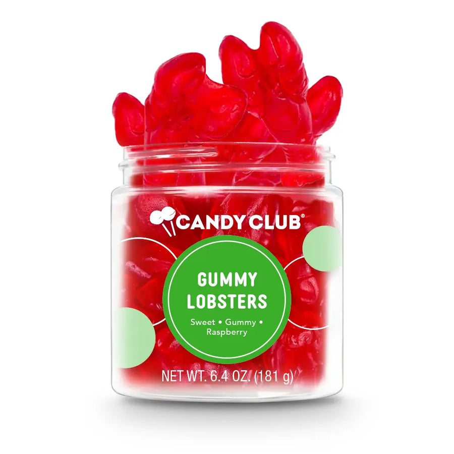 Candy Club® Red Lobster - Raspberry Gummy Lobsters