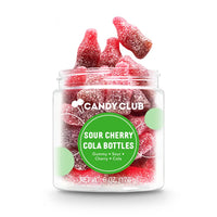 Candy Club® Sour Cherry Cola Gummy Bottles