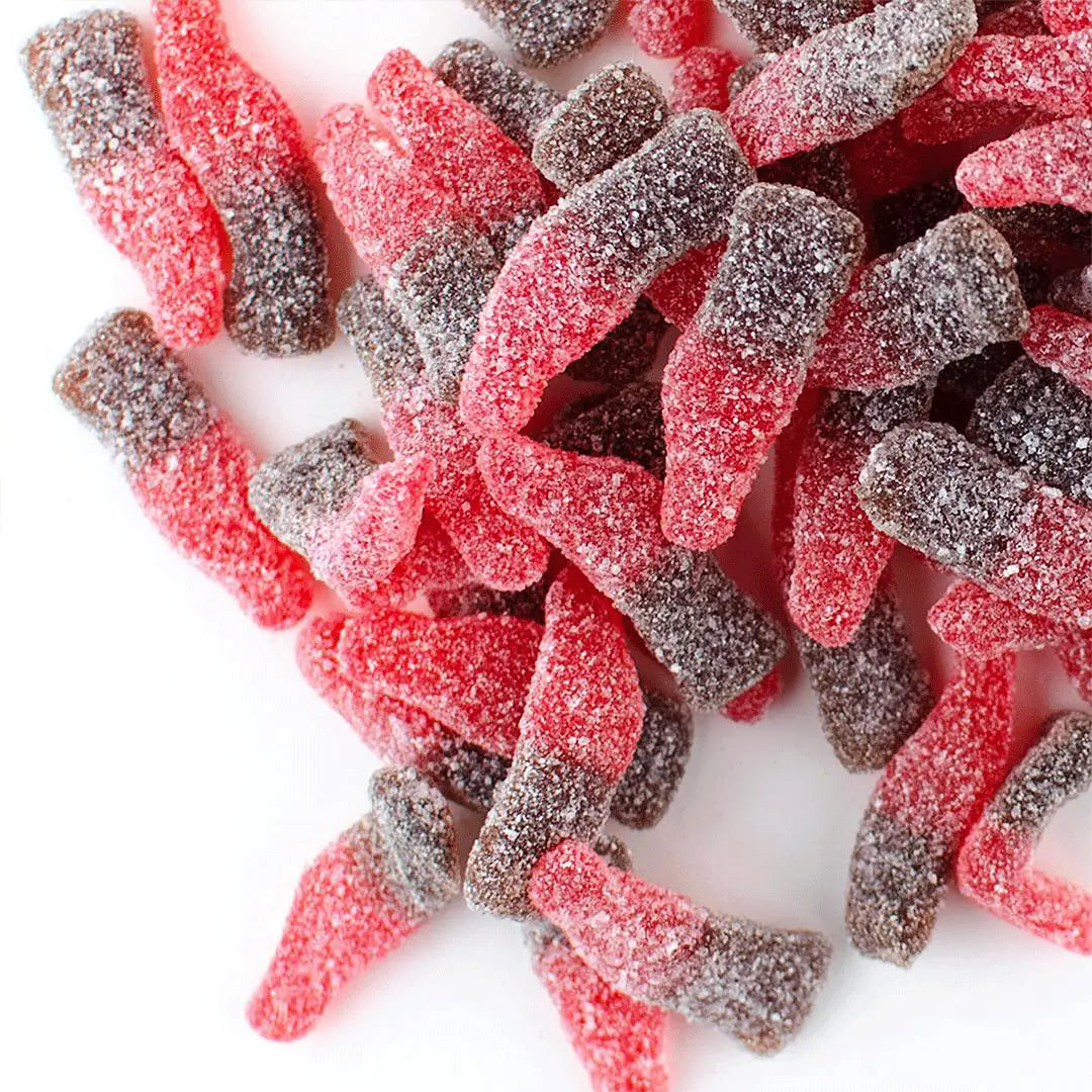 Candy Club® Sour Cherry Cola Gummy Bottles