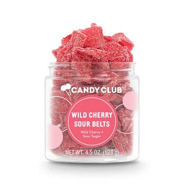 Candy Club® Wild Cherry Sour Belts