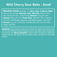 Candy Club® Wild Cherry Sour Belts