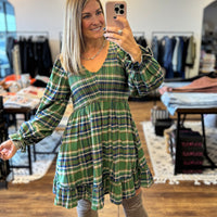 Pretty in Plaid Dress