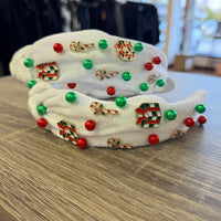 Christmas Embellished Headband