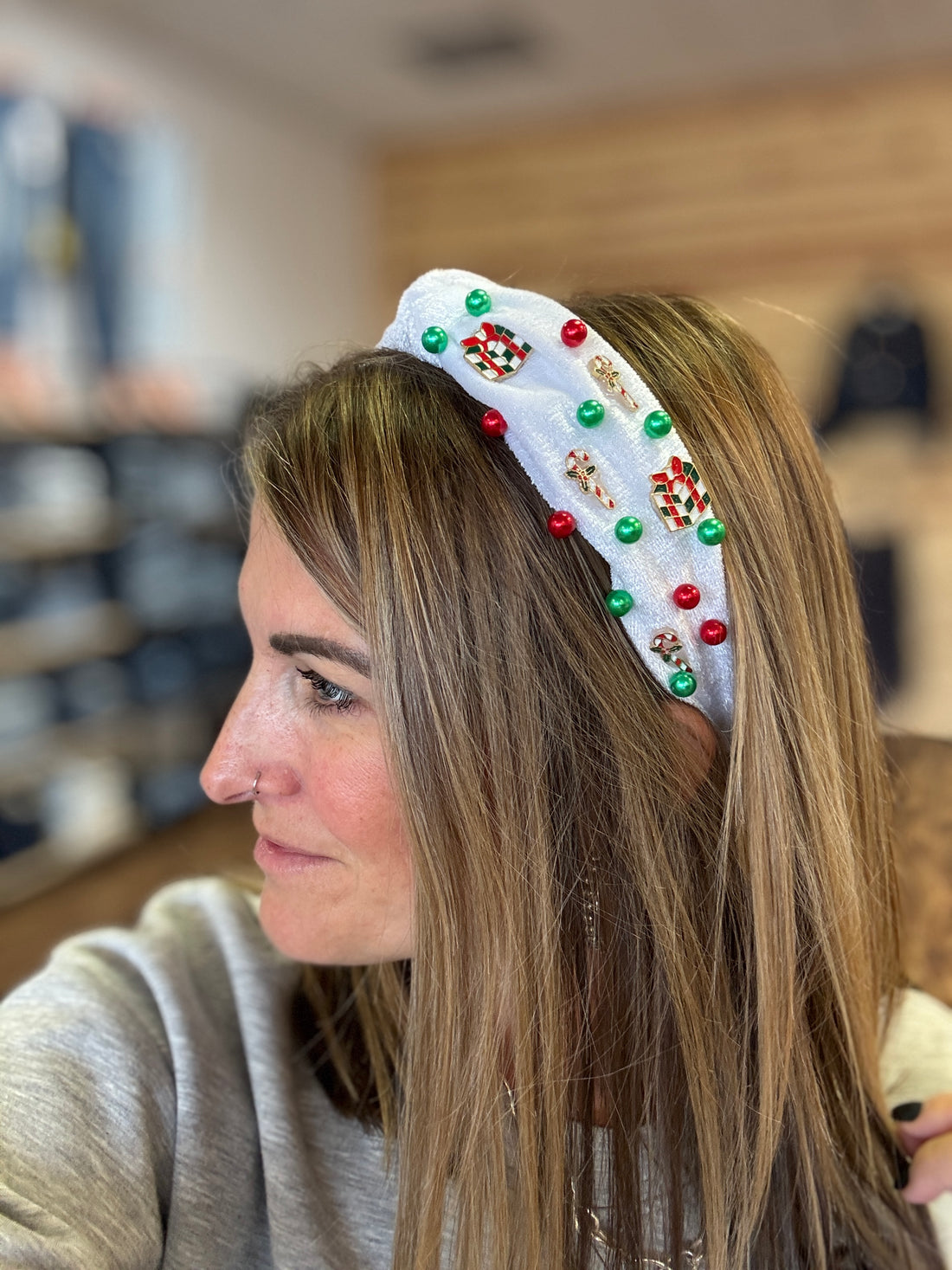 Christmas Embellished Headband