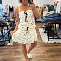 Frill Bow Babydoll Cami