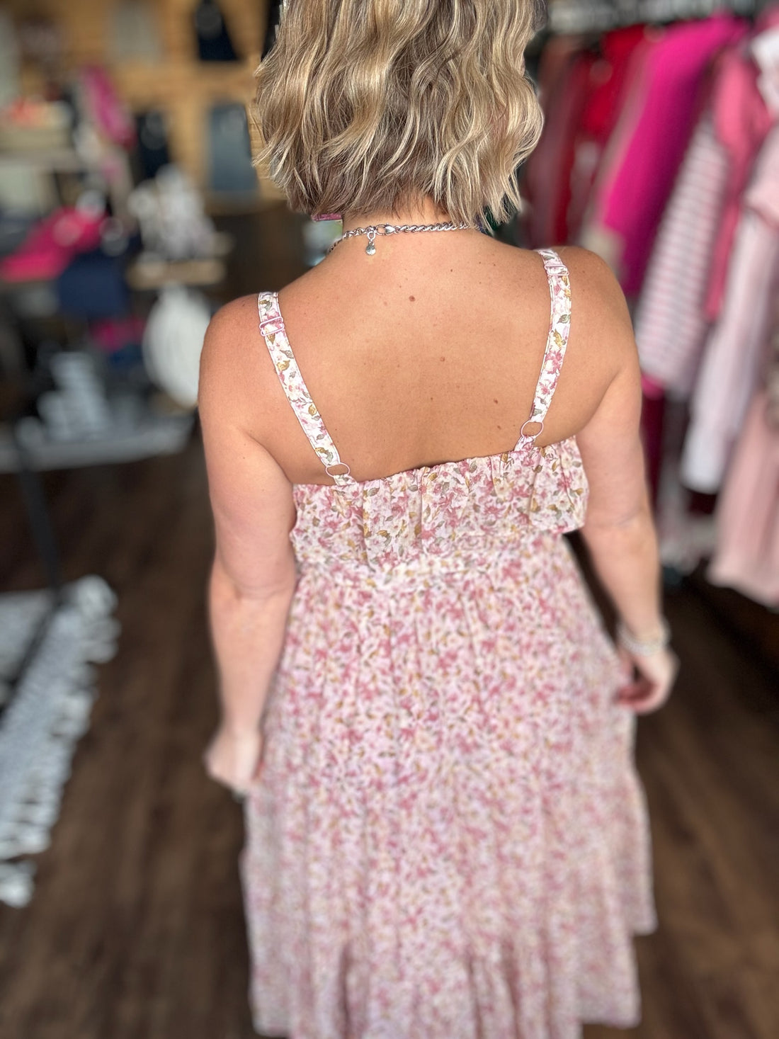 The Dahlia Tiered Midi Dress