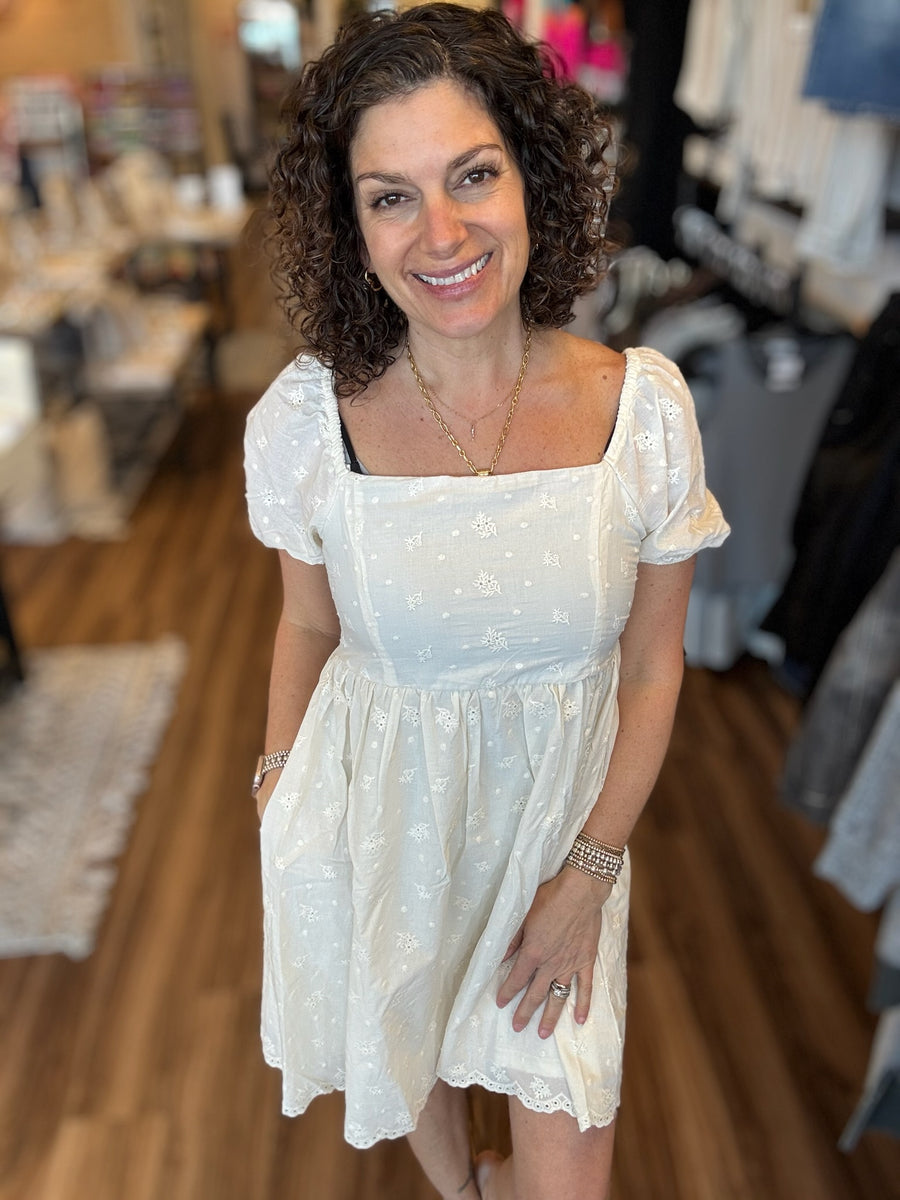 The Abigail Eyelet Dress