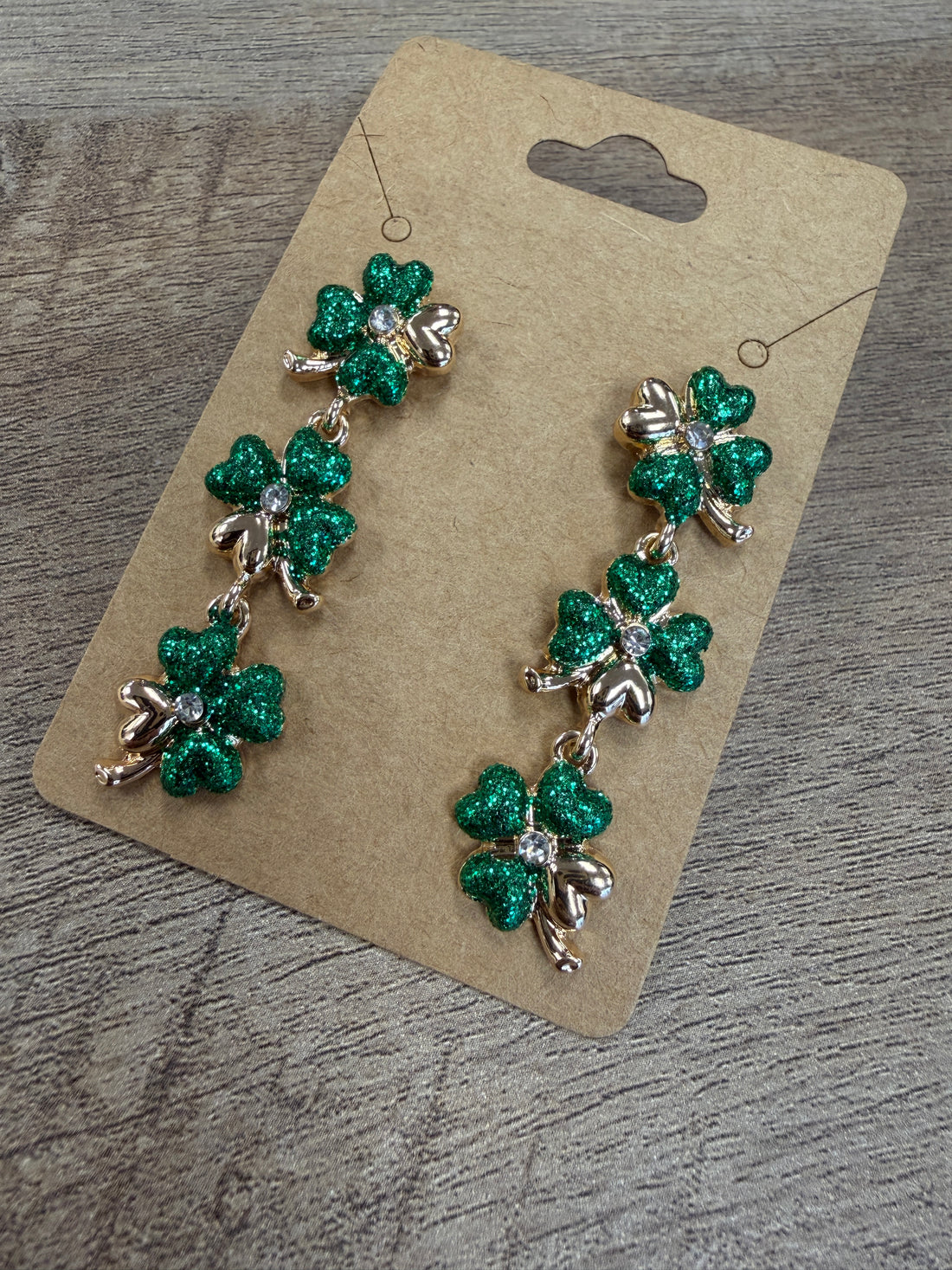 St Patty Dangle Earrings