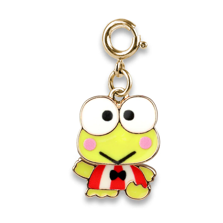 Charm It!  Gold Swivel Keroppi © Charm