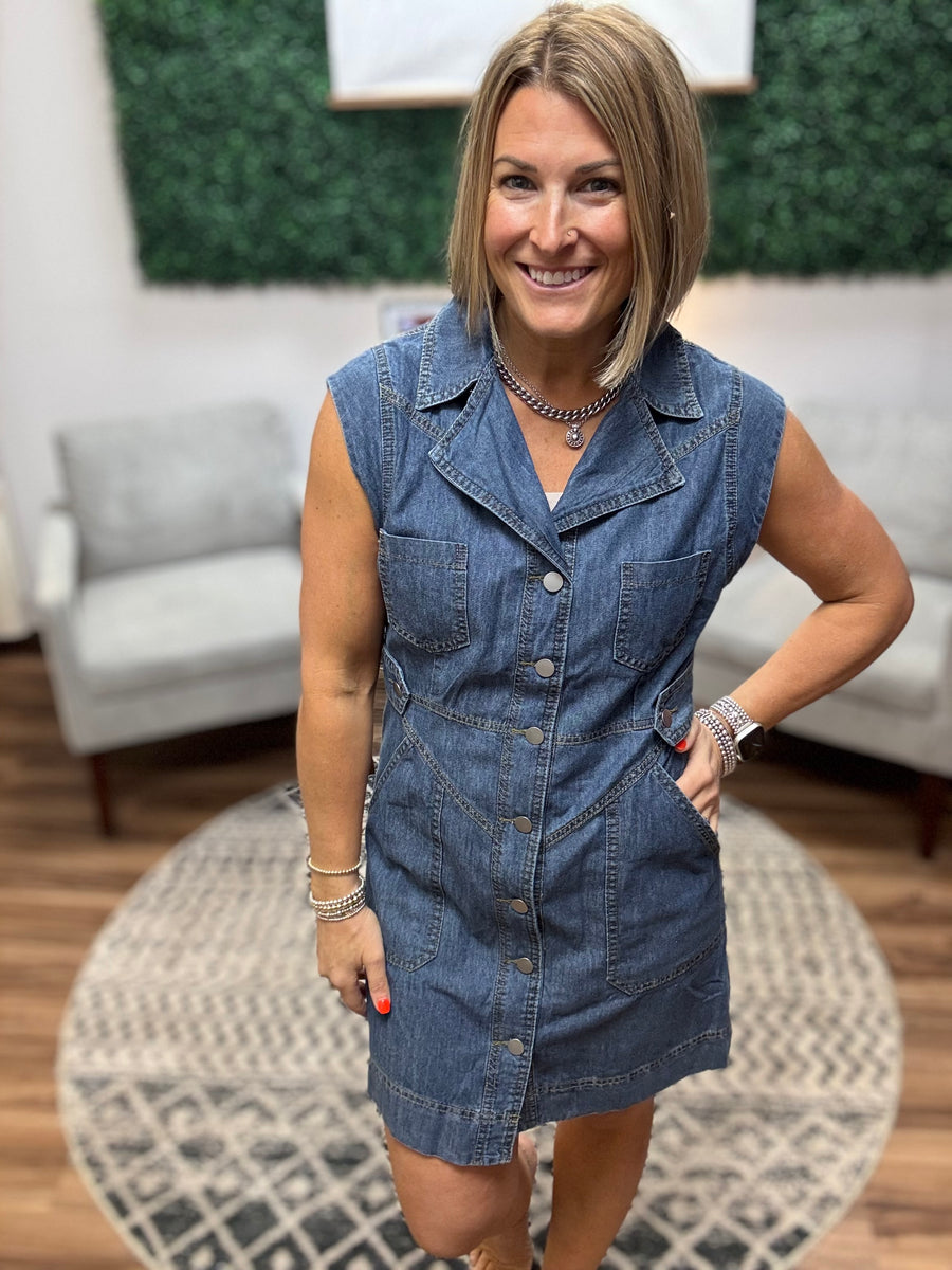 The Denim Directive Dress