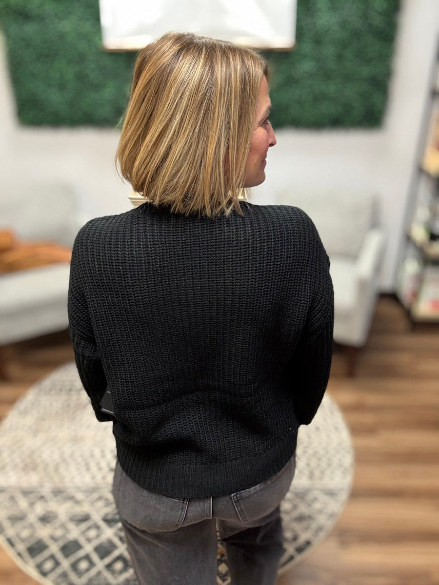 Liverpool - Long Sleeve Crew Neck Sweater With Fringe