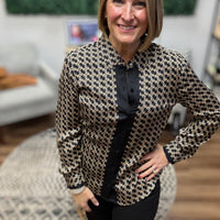 Liverpool - Long Sleeve Button Front Woven Shirt