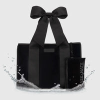 Case-Mate Special Edition Bow Beach Tote with Phone Pouch - Black