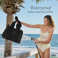 Case-Mate Special Edition Bow Beach Tote with Phone Pouch - Black