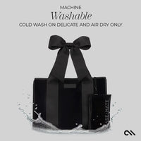 Case-Mate Special Edition Bow Beach Tote with Phone Pouch - Black