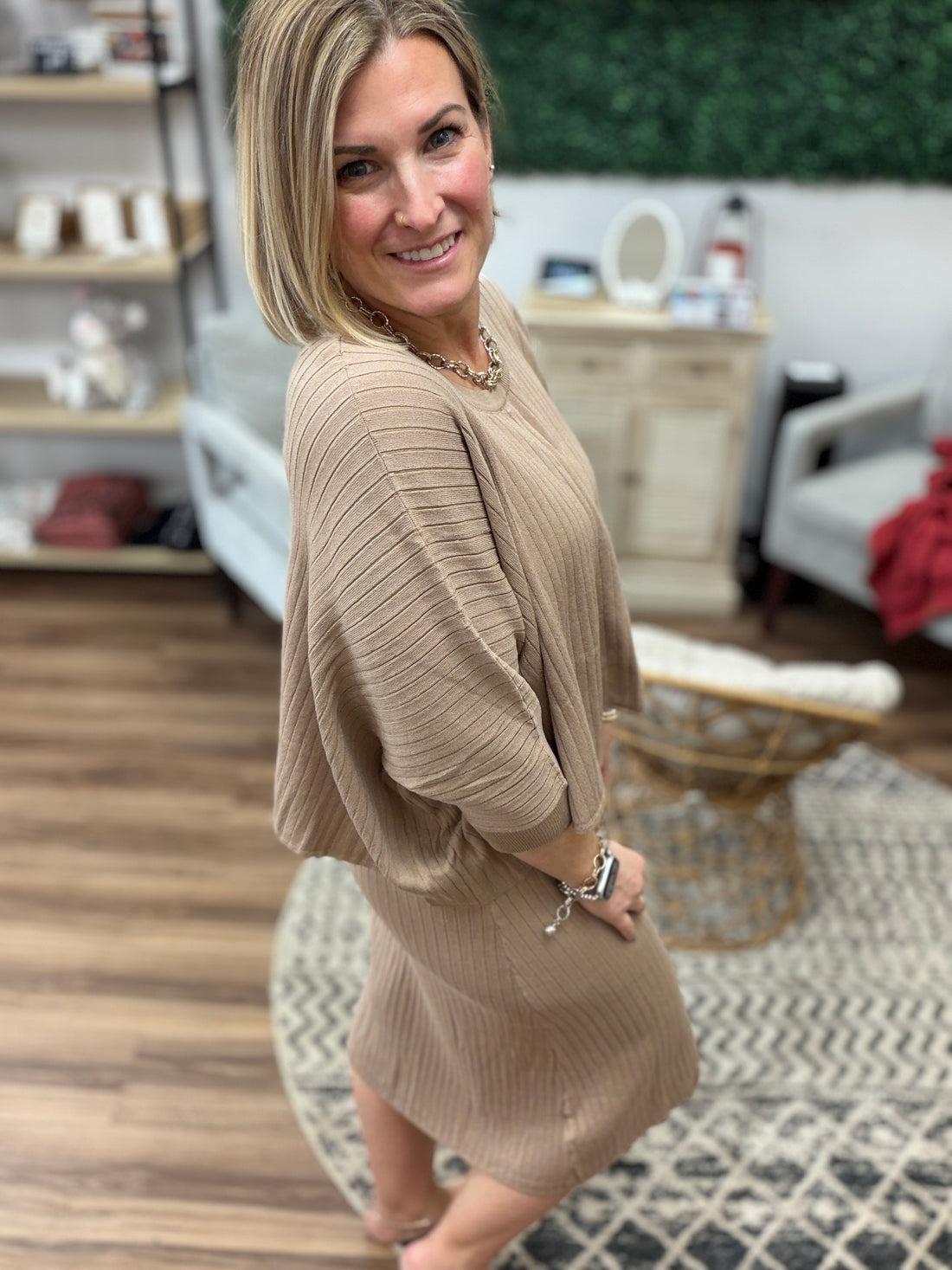 Layered Luxe Ribbed Set