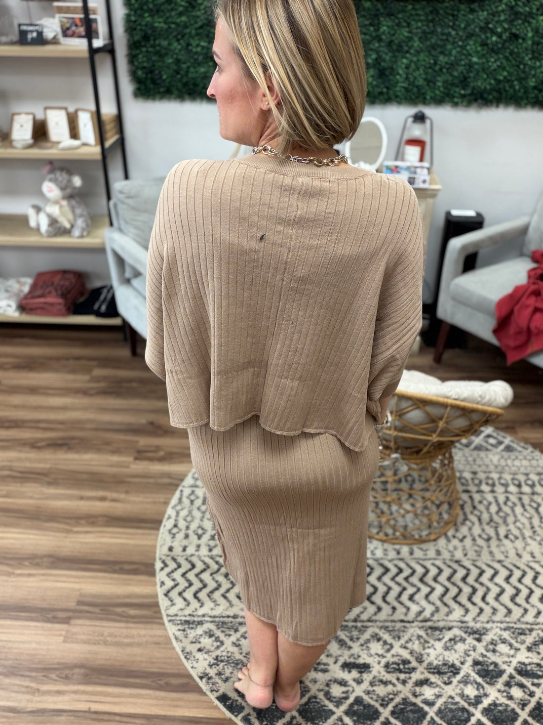 Layered Luxe Ribbed Set