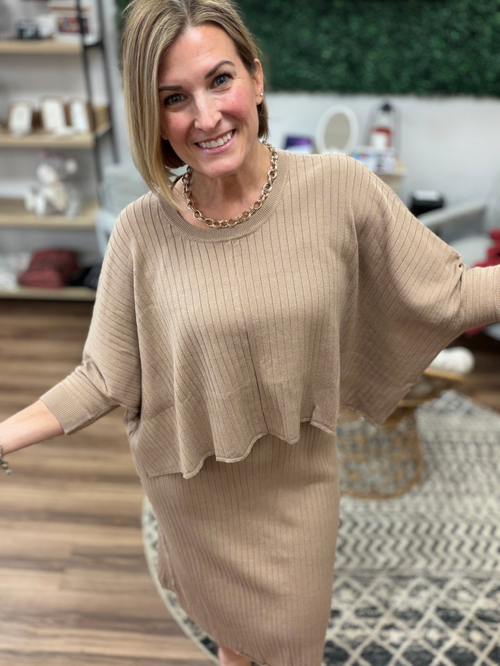 Layered Luxe Ribbed Set