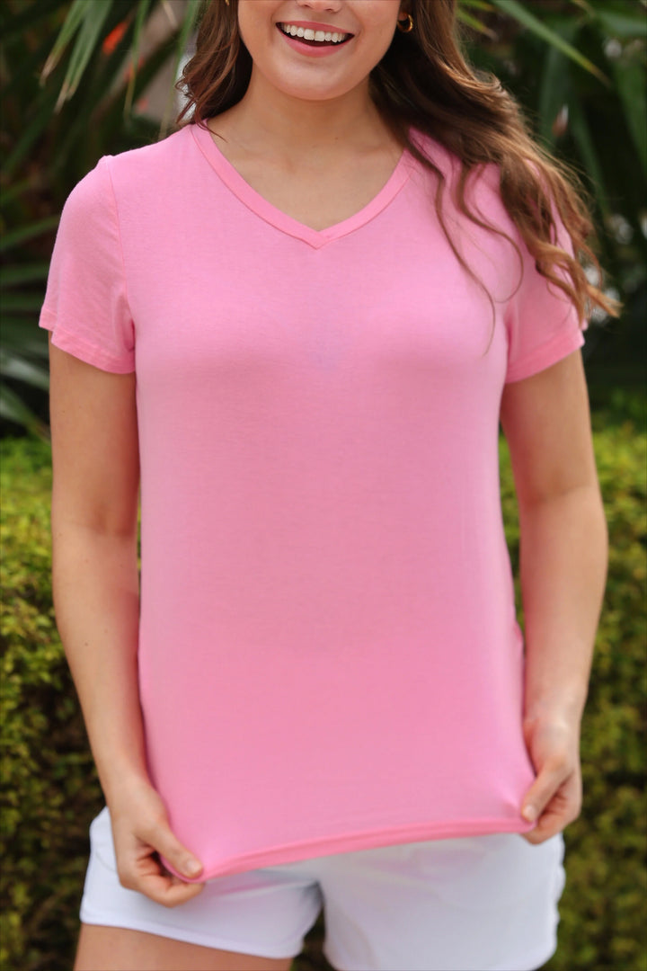 Basic Tee - Light Pink