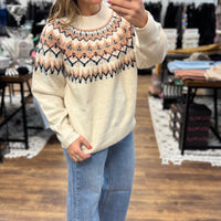 Jacquard Pattern Sweater