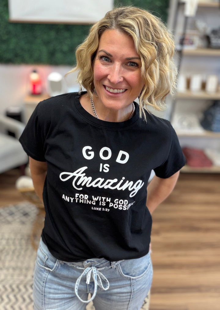 God is Amazing Graphic Tee