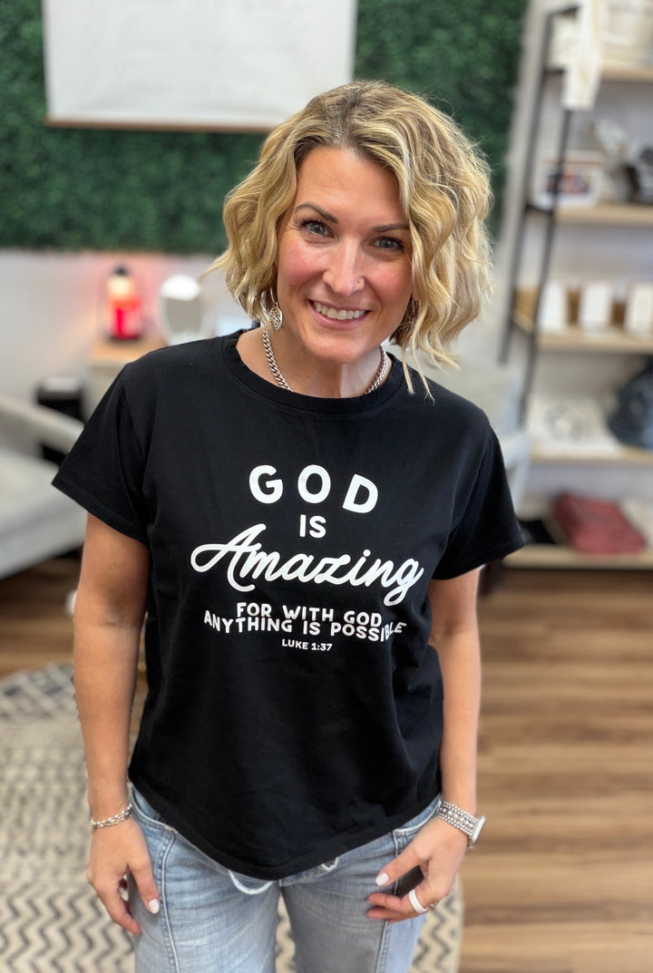 God is Amazing Graphic Tee
