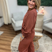 Satin Ease Two-Piece Set