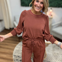 Satin Ease Two-Piece Set