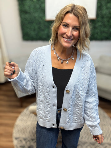 Skyline Cable Knit Cardigan