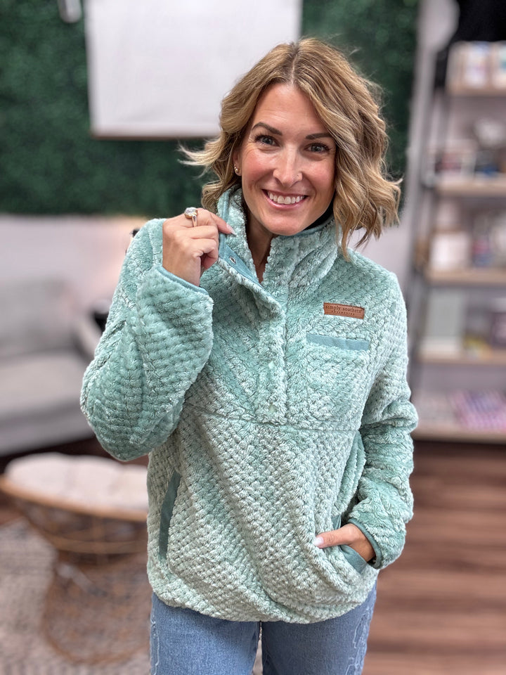 Simply Southern - Simply Soft Pullover - Mint