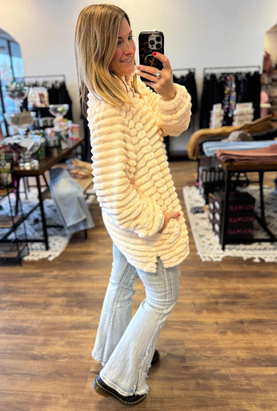 Simply Southern Luxe Pullover - Cream