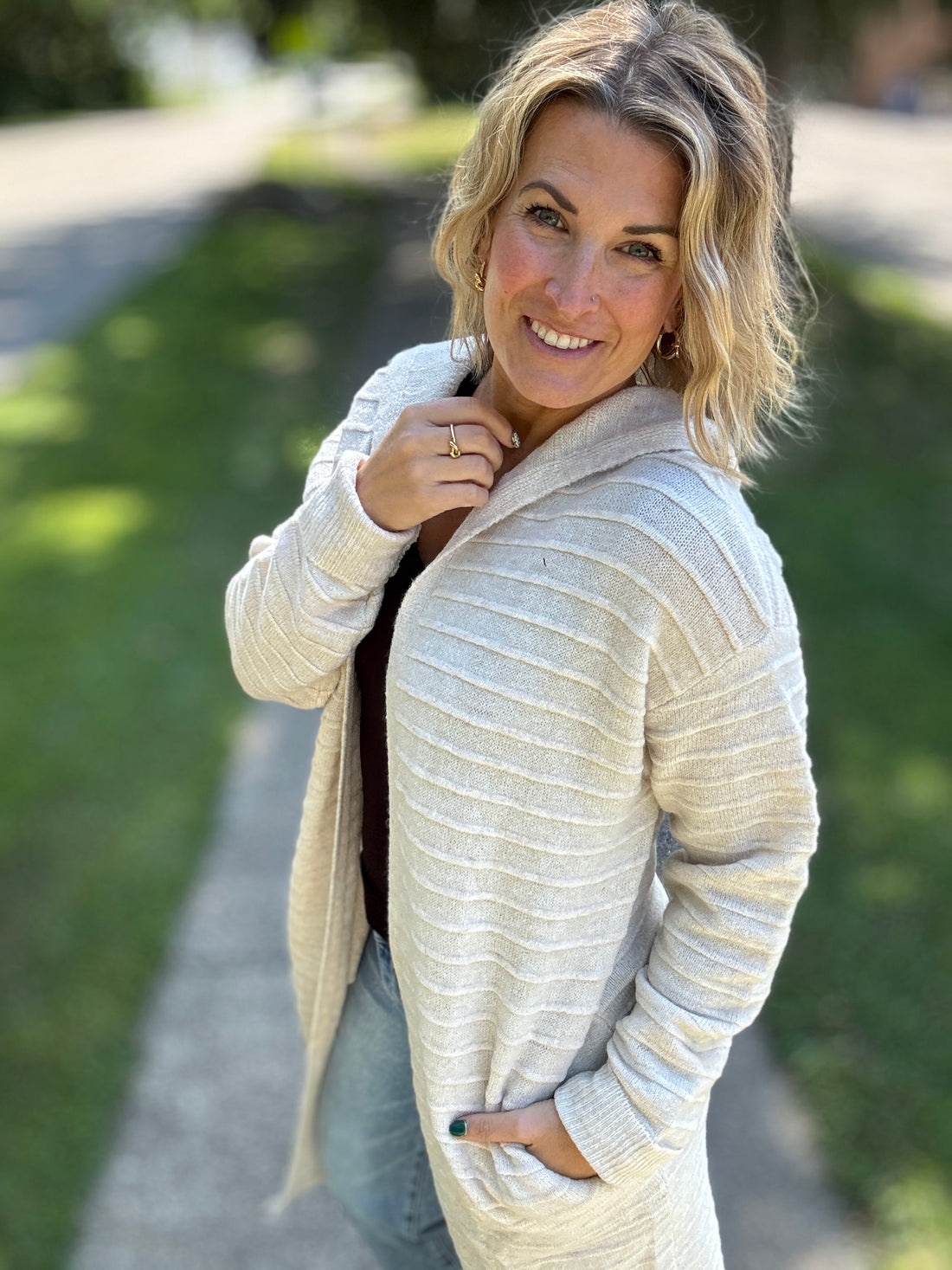 Cozy Hooded Cardigan