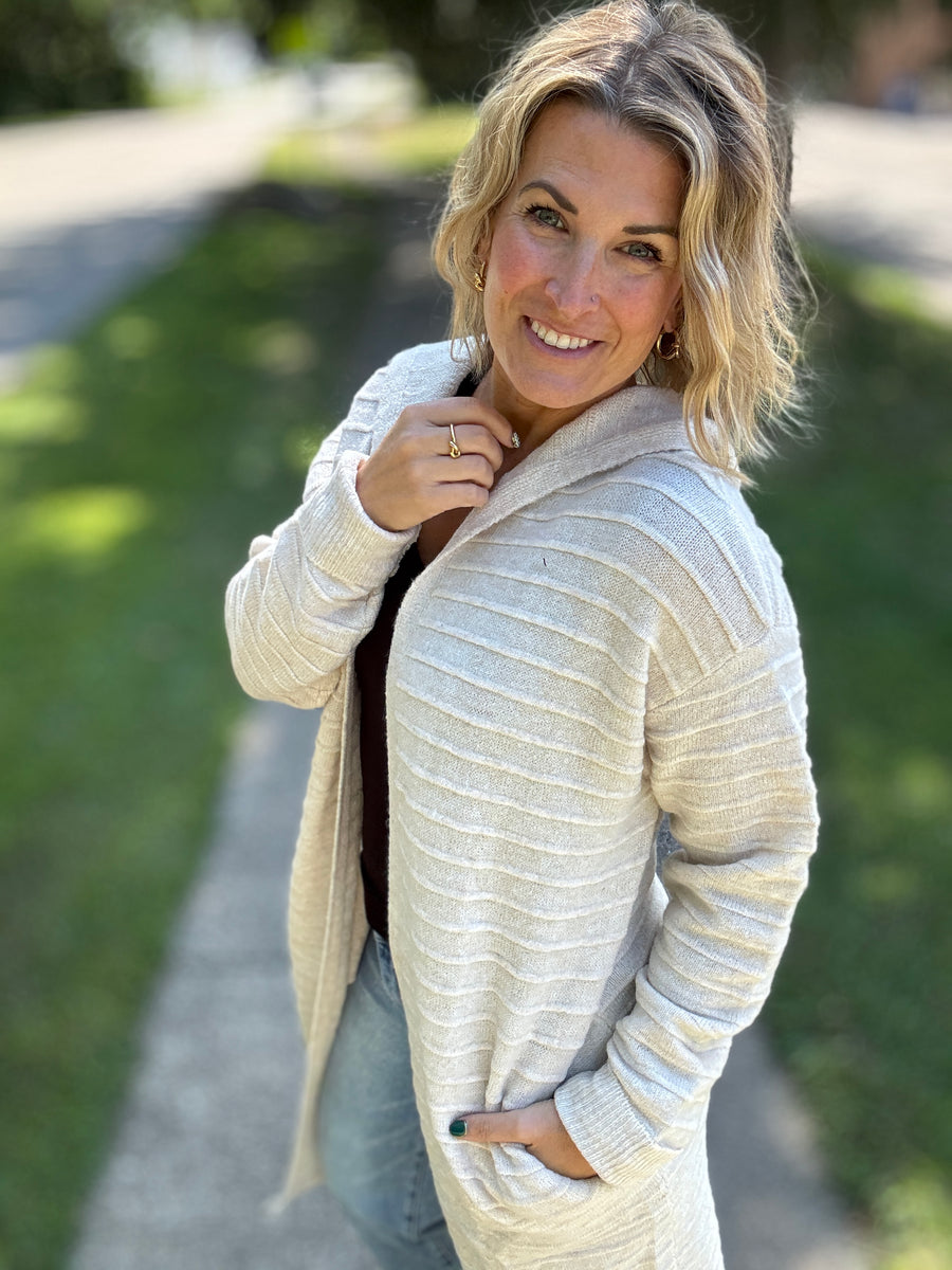 Cozy Hooded Cardigan