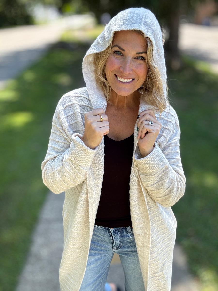 Cozy Hooded Cardigan