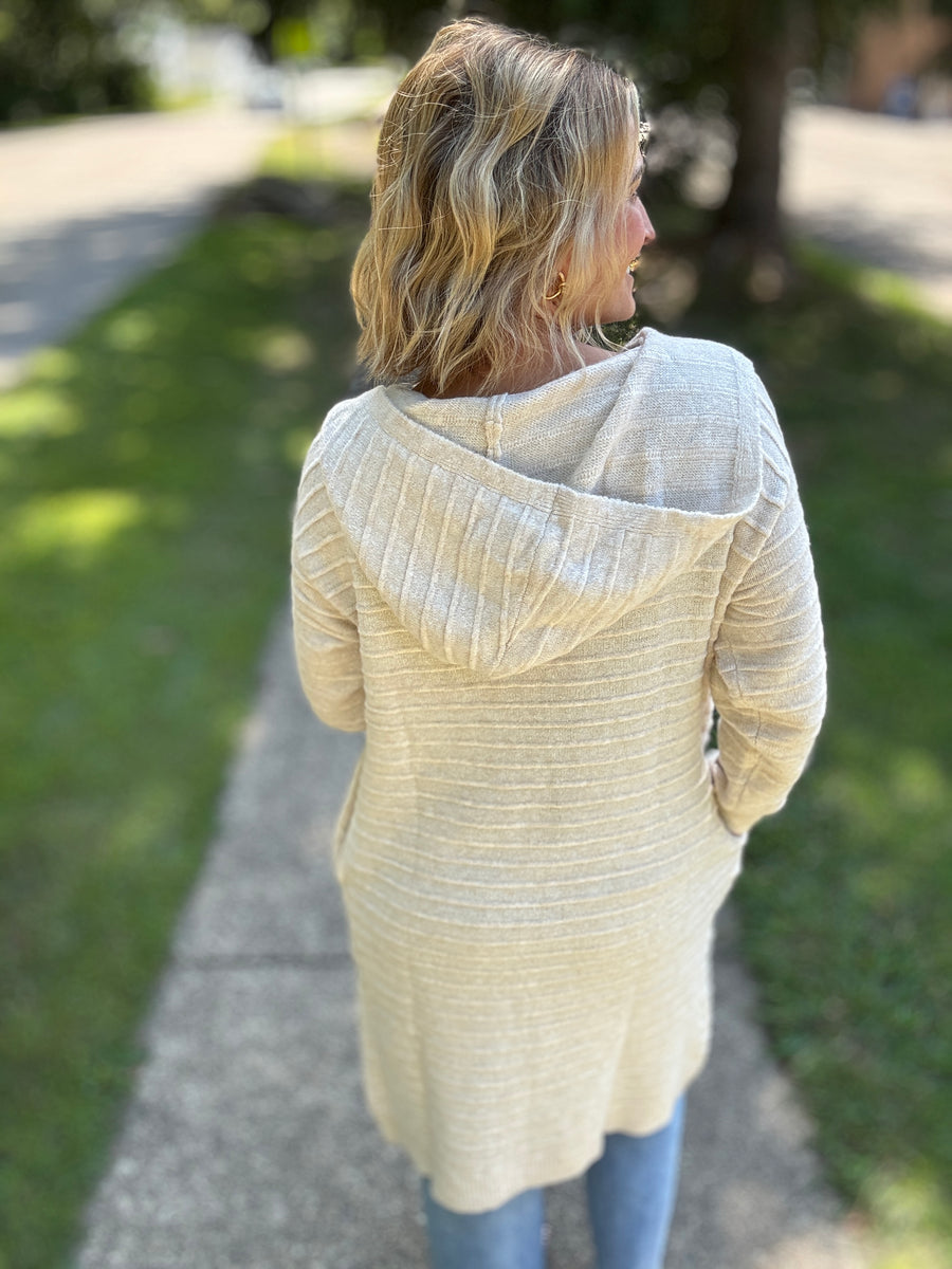Cozy Hooded Cardigan