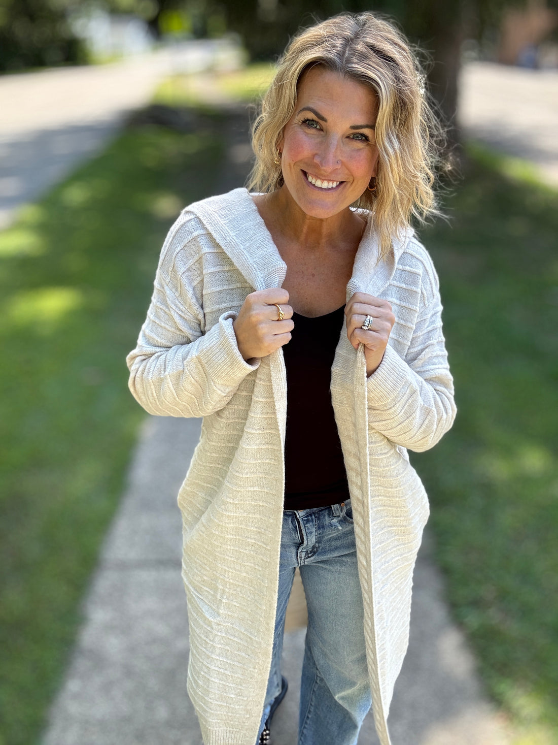 Cozy Hooded Cardigan