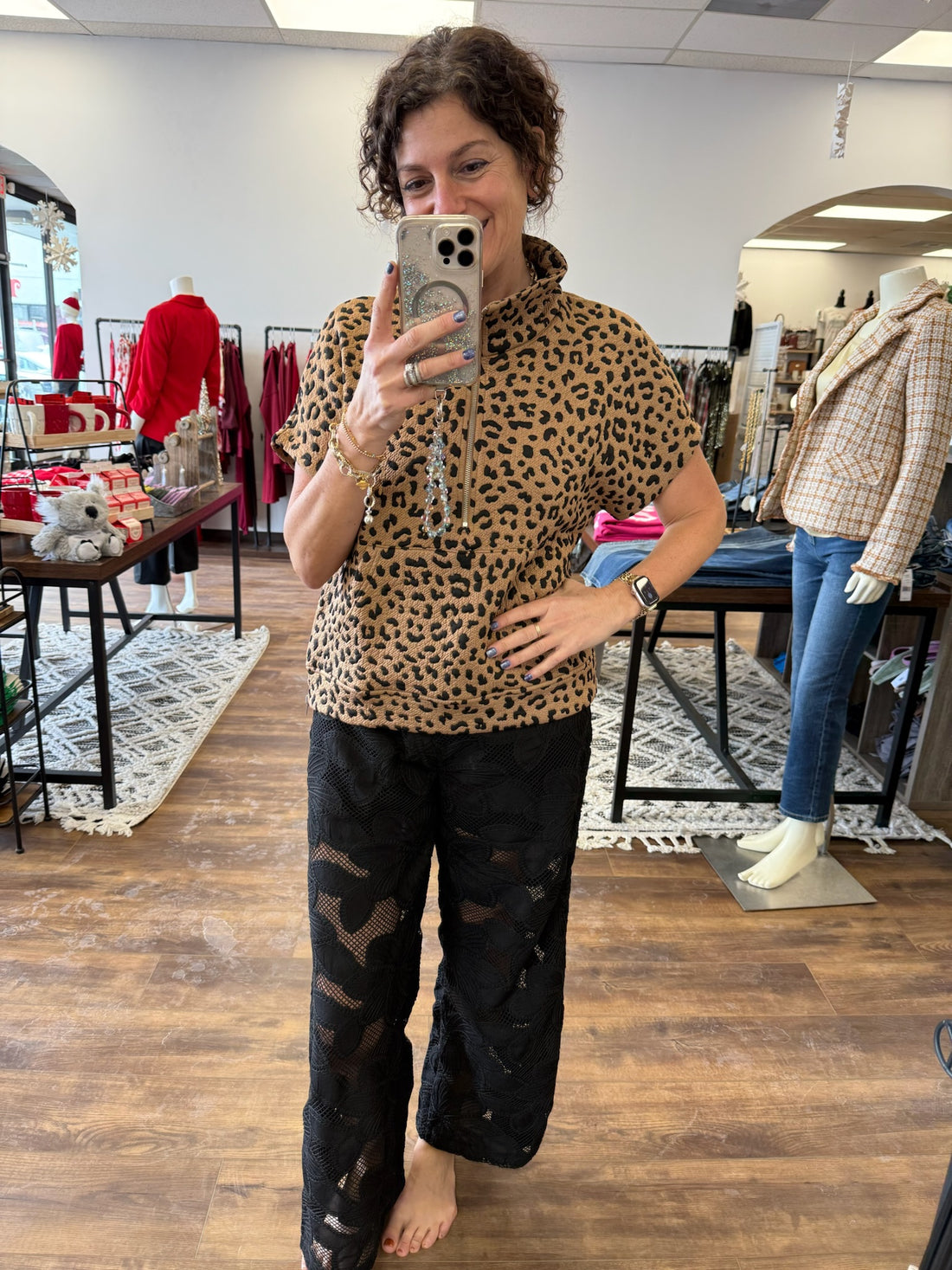 Wild Side Half Zip Pullover