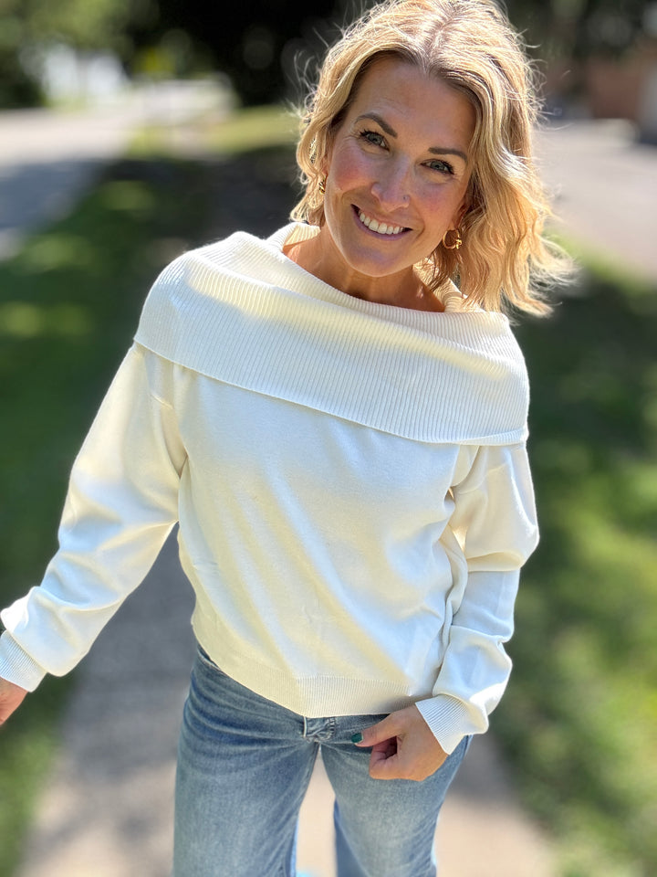 The Shoulder Moment Sweater